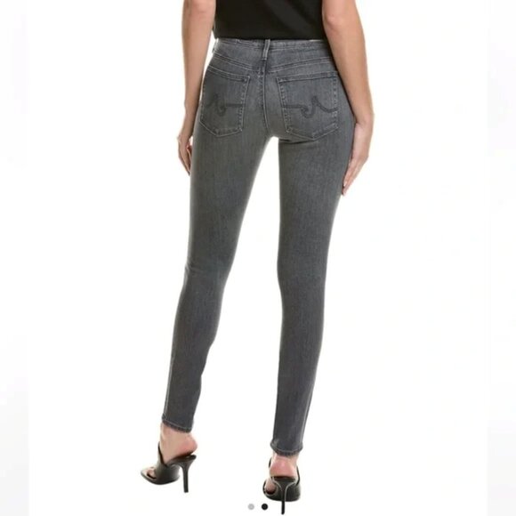 Adriano Goldschmied Farrah Aldgate Dark Gray High Rise Skinny Jeans Size 26R - Picture 11 of 11